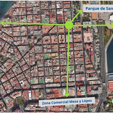 Lägenhet Con Gimnasio Cerca Playa De Canteras D3a *